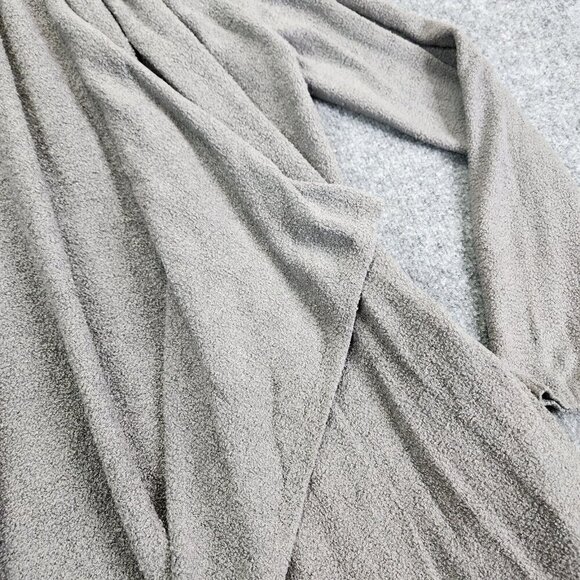 Barefoot Dreams Cozychic Lite Island Wrap Open Cardigan Style 903 Gray Sz X/XL - Picture 2 of 11